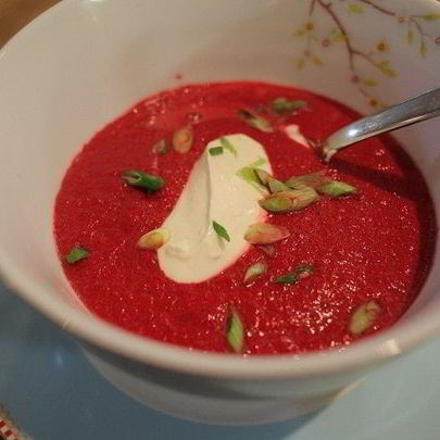 Свекольник с имбирем