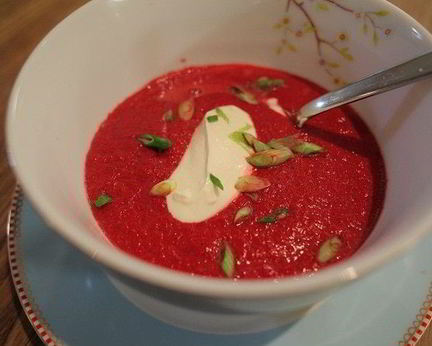 Свекольник с имбирем