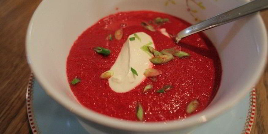 Рецепт свекольника с имбирем