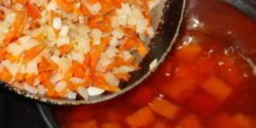 свекольник с мясом