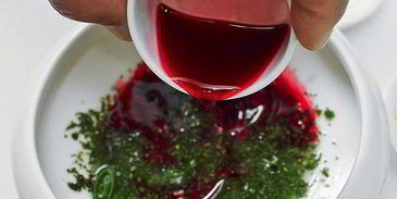 свекольник с рыбой