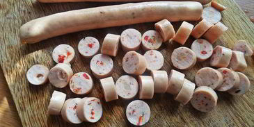 свекольник с сосисками