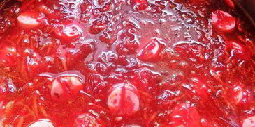 свекольник с сосисками