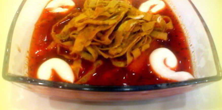 Рецепт свекольника с яичной путанкой