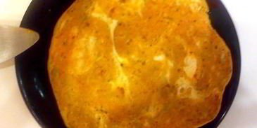 свекольник с яичной путанкой