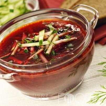 Свекольник со шпинатом