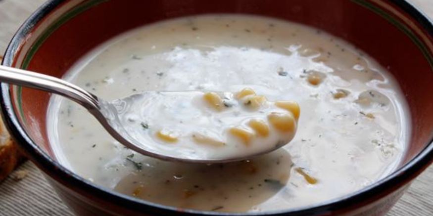 Рецепт сырно-кукурузного суп