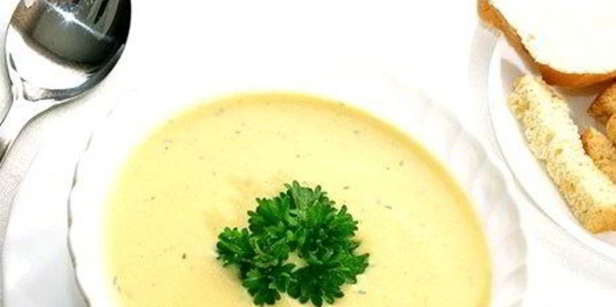 Рецепт сырного крема-супа с манкой