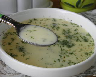 Сырный суп из плавленых сырков