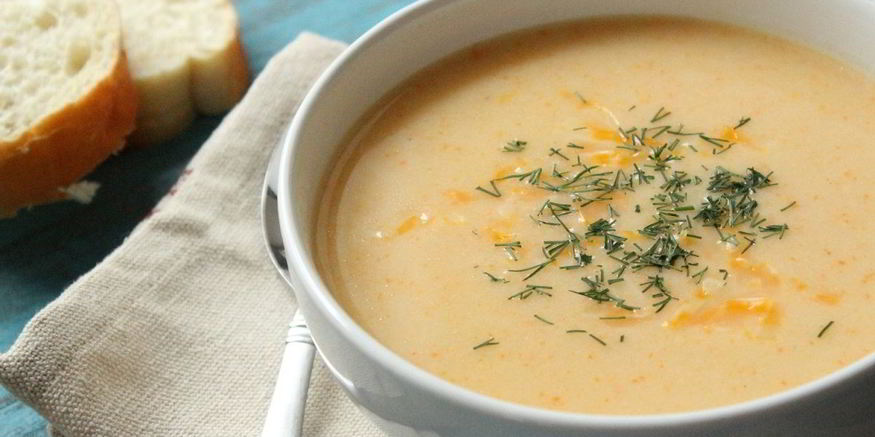 Рецепт сырного супа по-французски