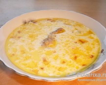 Сырный суп-пюре