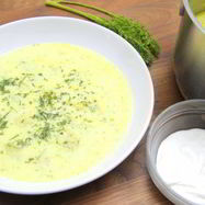 Рецепт Сырного супа с клецками