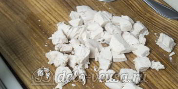 сырный суп с куриным филе