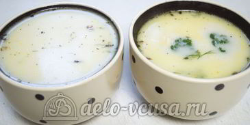 сырный суп с куриным филе