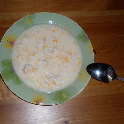 Сырный суп с курицей