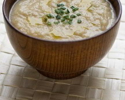 Сырный суп с сельдереем