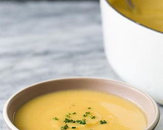 Сырный суп с цветной капустой