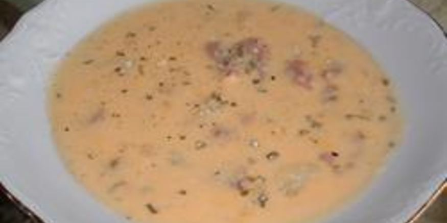 Рецепт сырного супа с ветчиной и картошкой