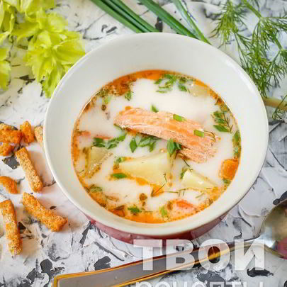 Сырный суп в мультиварке