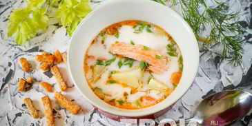 сырный суп в мультиварке