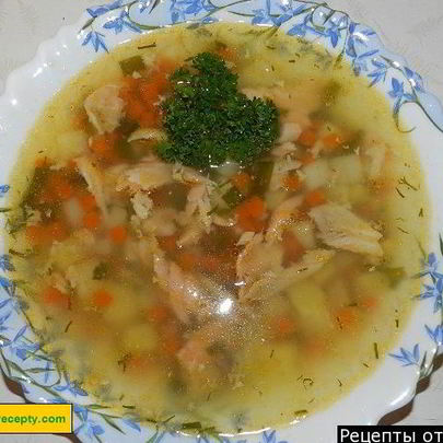 Суп уха из форели