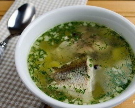 Уха деревенская