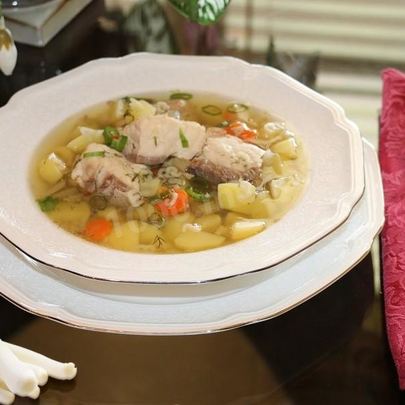 Уха из акулы