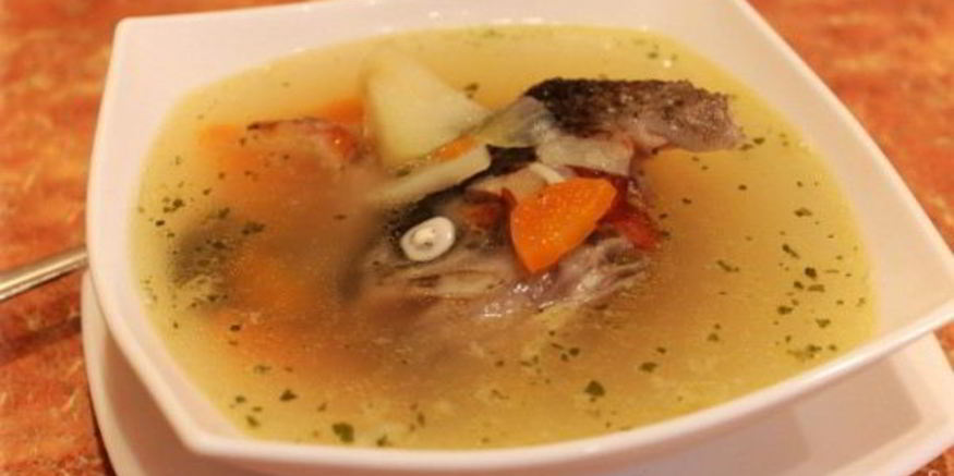 Рецепт ухи из голов