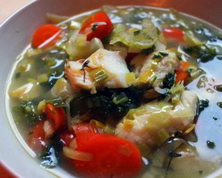 Уха из пикши