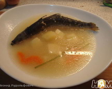 Уха из ряпушки