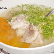 Рецепт Ухи из щучьих голов с икрой