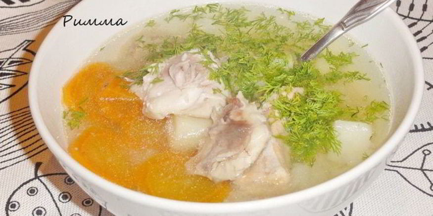 Рецепт ухи из щучьих голов с икрой