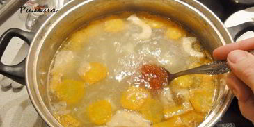 уха из щучьих голов с икрой