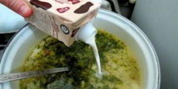 уха из семги со сливками