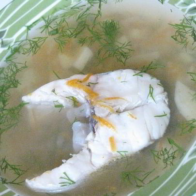 Уха из судака