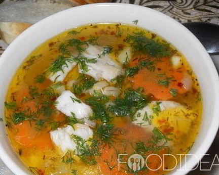 Уха из толстолобика