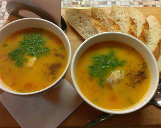 Уха из трески по-норвежски