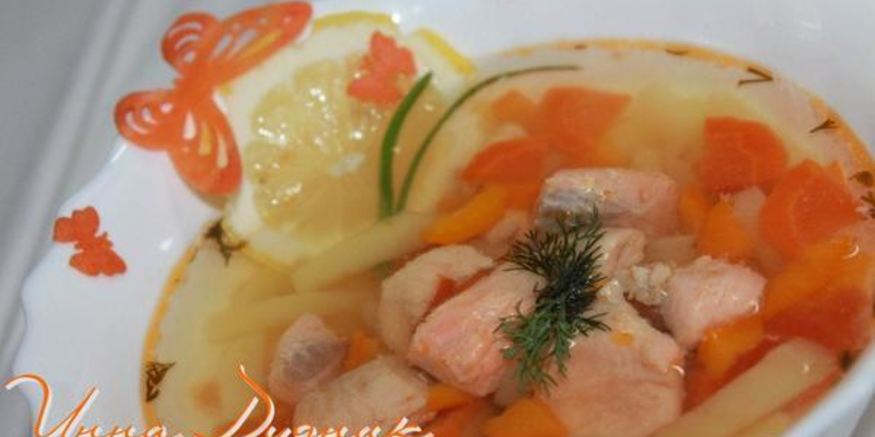 Рецепт ухи с форелью