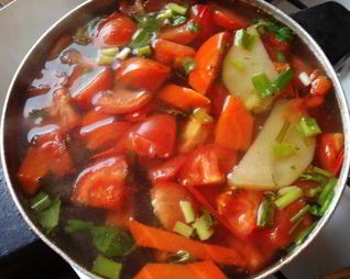 Уха с индейкой диетическая