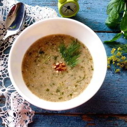 Вегетарианский суп Шечаманды