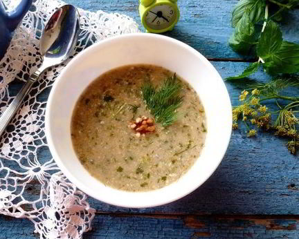 Вегетарианский суп Шечаманды