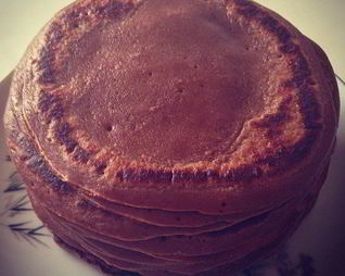 Американские панкейки с какао