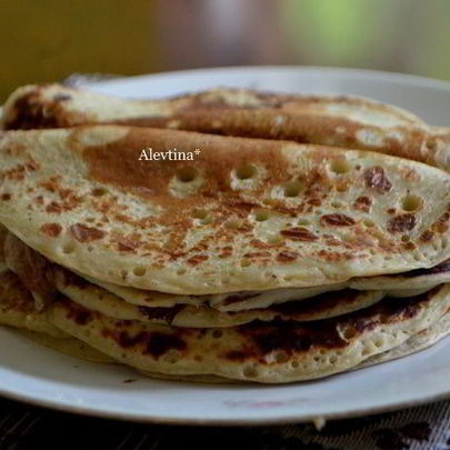 Блинчики банановые