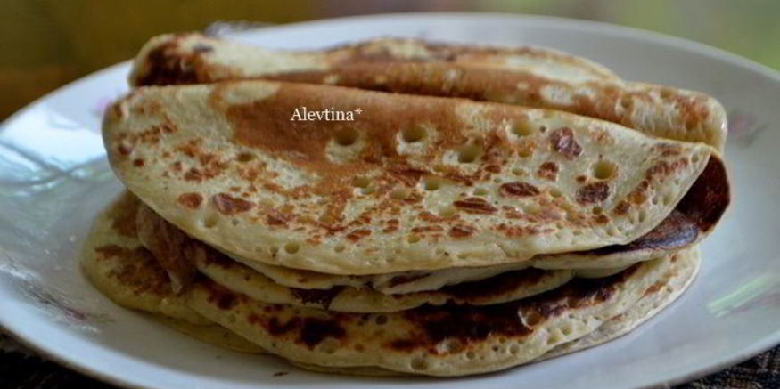 Рецепт блинчиков банановых