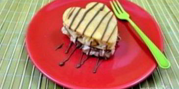 блинчики ко дню влюбленных