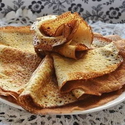Блинчики на ряженке