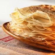 Рецепт Блинчиков на сливках и сметане