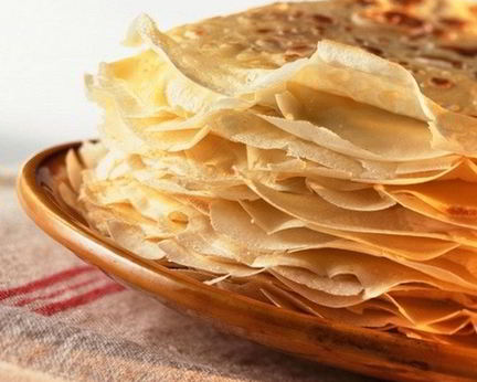 Блинчики на сливках и сметане