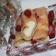 Рецепт Блинчиков с творожной начинкой