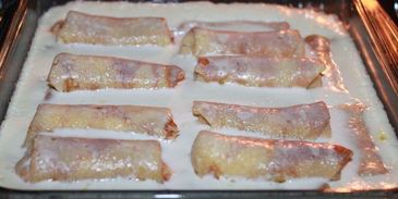 блинчики с творожной начинкой